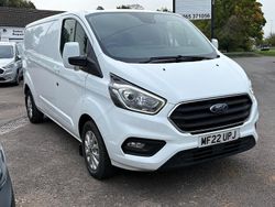 White Used 2022 Ford Transit Custom Limited Van | £16,975 (Fair price)