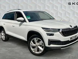 White Used 2022 Skoda Kodiaq SE L SUV | £25,500 (Fair price)