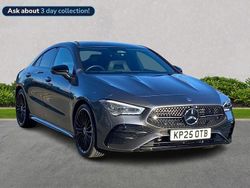 Grey Used 2025 Mercedes CLA180 AMG Line Premium Plus Sedan | £33,999