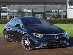 Blue Used 2023 Mercedes EQS450+ AMG Line Premium Sedan | £48,995 (Super price)