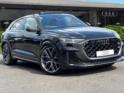 Black New 2025 Audi RS Q8 Advanced SUV | £139,990 (Fair price)