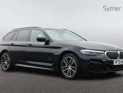Black Used 2022 BMW 530e M Sport Estate | £28,250 (Fair price)