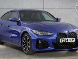 Blue Used 2024 BMW 420 Gran Coupé M Sport Coupe | £37,000 (Fair price)
