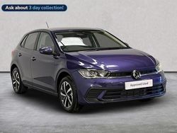 Mauve/purple Used 2025 VW Polo Life Hatchback | £20,683 (Fair price)