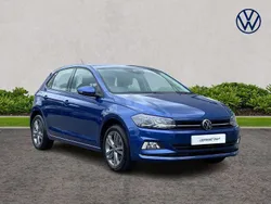 Blue Used 2021 VW Polo SEL Hatchback | £14,150 (Fair price)