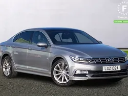 Silver Used 2018 VW Passat R-line Sedan | £13,799 (Good price)