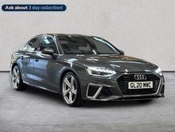 Grey Used 2020 Audi A4 S-Line Sedan | £19,602 (Fair price)