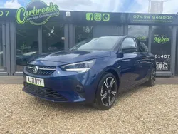 Blue Used 2021 Vauxhall Corsa Edition Hatchback | £10,495 (Fair price)
