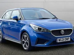 Blue Used 2021 MG MG3 Excite Hatchback | £9,995 (Fair price)