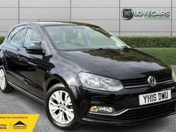 Black Used 2016 VW Polo SE Hatchback | £7,990 (Fair price)