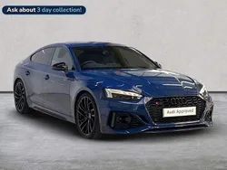 Blue Used 2023 Audi RS5 Design Hatchback | £57,112 (Fair price)