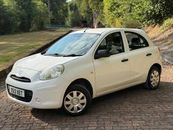 White Used 2013 Nissan Micra Visia Hatchback | £2,320 (Fair price)