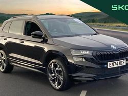 Black Used 2024 Skoda Karoq SportLine SUV | £28,443 (Fair price)