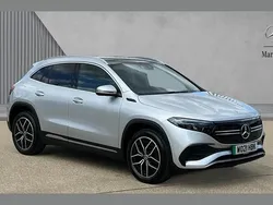 Iridium silver metallic Used 2021 Mercedes EQA250 AMG Line Premium SUV | £21,990 (Fair price)
