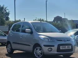 Silver Used 2010 Hyundai i10 Comfort Hatchback | £1,795 (Fair price)