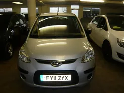 Silver Used 2011 Hyundai i10 Classic Hatchback | £1,595 (Good price)