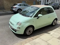 Green Used 2014 Fiat 500 Lounge Cabriolet | £8,280 (Fair price)