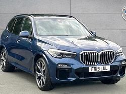 Blue Used 2019 BMW X5 M Sport SUV | £36,495 (Good price)