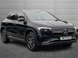 Night black Used 2021 Mercedes EQA250 AMG Line Premium SUV | £21,500 (Fair price)