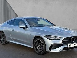 Silver Used 2024 Mercedes CLE300 AMG Line Premium Plus Coupe | £49,890 (Fair price)