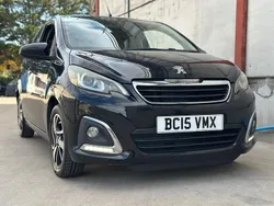Black Used 2015 Peugeot 108 Allure Hatchback | £4,995 (Fair price)