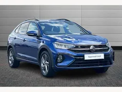 Reef blue Used 2022 VW Taigo R-line SUV | £19,290 (Fair price)