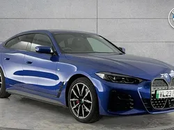 Blue Used 2023 BMW i4 M Sport Sedan | £35,480 (Good price)