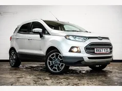 Silver Used 2017 Ford Ecosport Titanium SUV | £8,140 (A bit pricey)