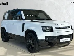 Solid fuji white Used 2024 Land Rover Defender HSE Dynamic SUV | £78,135 (A bit pricey)