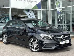 Night black Used 2016 Mercedes A180 AMG Line Premium Hatchback | £11,741 (Fair price)
