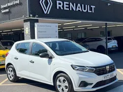 White Used 2022 Dacia Sandero Essentiel Hatchback | £8,869 (Fair price)