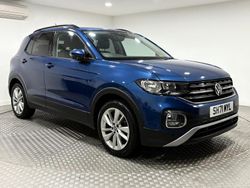 Blue Used 2022 VW T-Cross Active SUV | £13,295 (Fair price)