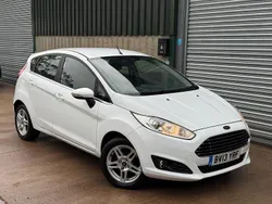 White Used 2013 Ford Fiesta Zetec Hatchback | £3,695 (A bit pricey)