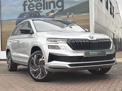 Silver Used 2022 Skoda Karoq SportLine SUV | £22,890 (Fair price)