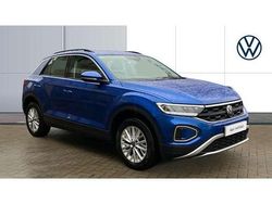 Blue Used 2022 VW T-Roc Life SUV | £21,242 (Fair price)