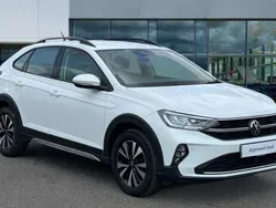 Pure white Used 2023 VW Taigo Life SUV | £17,505 (Fair price)