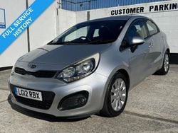 Silver Used 2012 Kia Rio Hatchback | £2,995 (A bit pricey)
