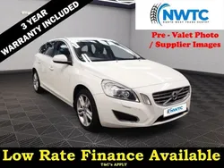 White Used 2013 Volvo V60 SE Lux Estate | £5,595 (Fair price)