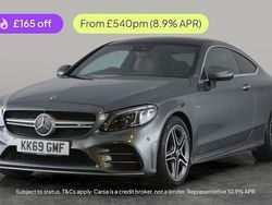 Grey Used 2019 Mercedes C43 AMG Premium Plus Coupe | £28,006 (Fair price)