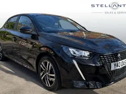 Black Used 2023 Peugeot 208 Active+ Hatchback | £13,520 (Fair price)