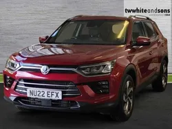 Red Used 2021 Ssangyong Korando Estate | £16,750 (A bit pricey)