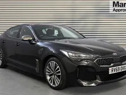 Black Used 2019 Kia Stinger GT-Line S Hatchback | £25,105 (A bit pricey)