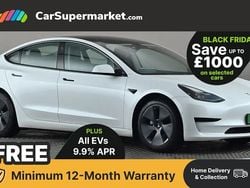 White Used 2021 Tesla Model 3 Standard Range Sedan | £18,497 (Fair price)