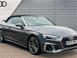 Grey Used 2020 Audi A5 Cabriolet S-Line Cabriolet | £29,650 (Expensive)