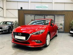 Red Used 2018 Mazda 3 Inclusive Sedan | £10,990 (A bit pricey)