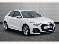 Shell white Used 2020 Audi A1 S-Line Hatchback | £18,150 (Fair price)