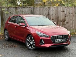 Red Used 2018 Hyundai i30 Premium Hatchback | £6,500 (Fair price)