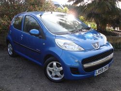 Blue Used 2009 Peugeot 107 Hatchback | £2,490 (Fair price)