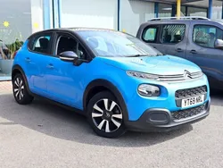 Blue Used 2019 Citroën C3 Feel Hatchback | £9,489 (Fair price)