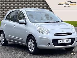 Silver Used 2011 Nissan Micra Acenta Hatchback | £2,595 (Fair price)